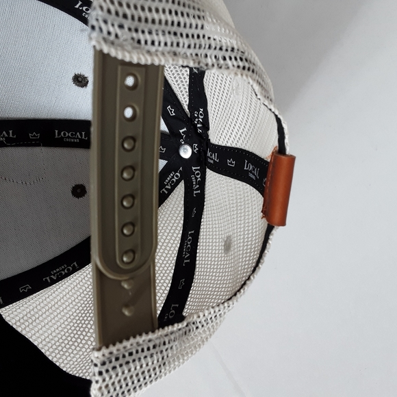 Local Crowns California Woodland Leather State Patch Trucker Snapback Adjustable - Picture 3 of 7